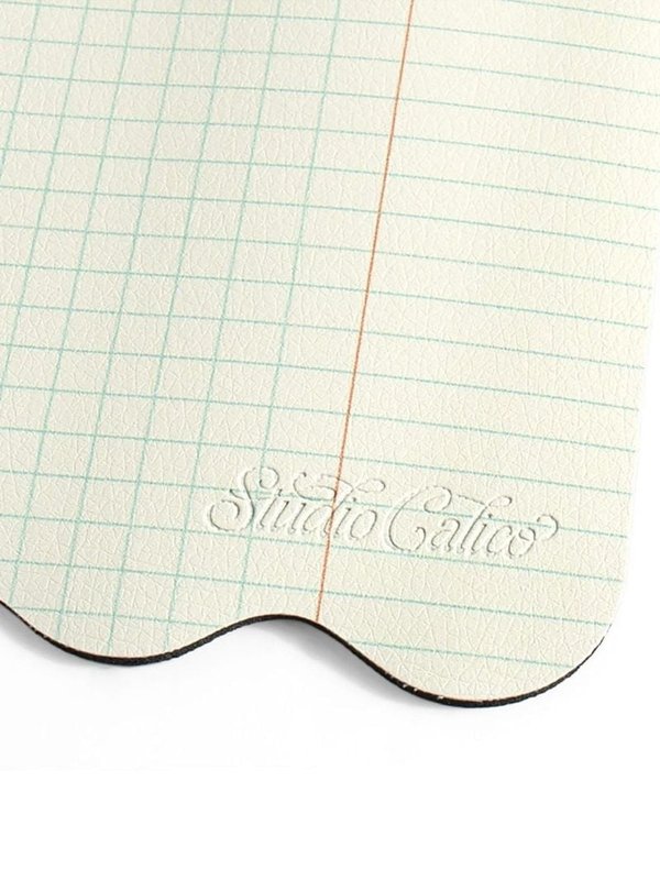 Scalloped Ledger Large Desk Mat, 3 of 5