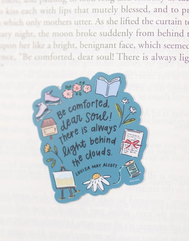 Be Comforted Little Women Decal Sticker, 2 of 4