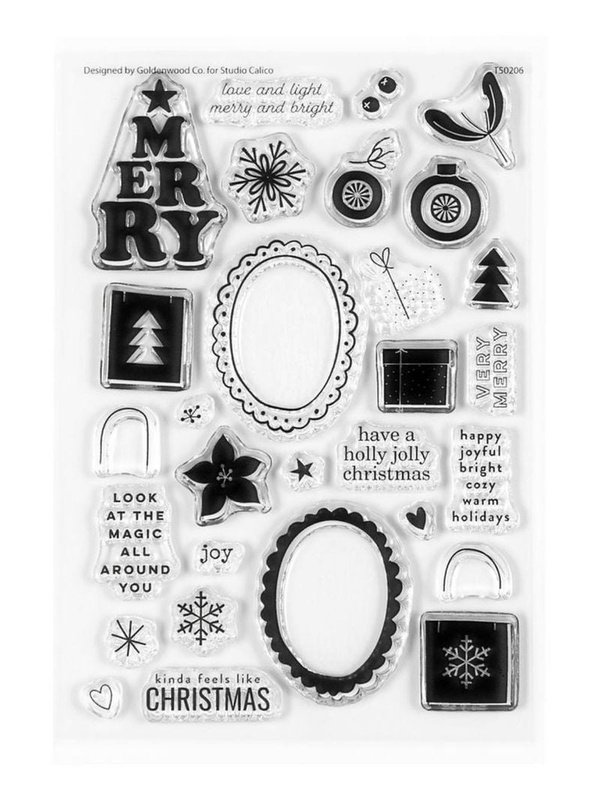 Stamp Set : 4×6 Merry Frames by Goldenwood Co, 1 of 4