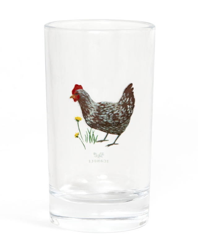 Chickens Mini Juice Glass Set, 4 of 7