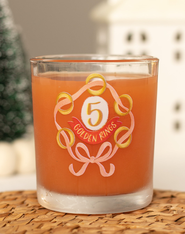 Five Golden Rings 7.5oz Short Juice Glass, 1 of 3