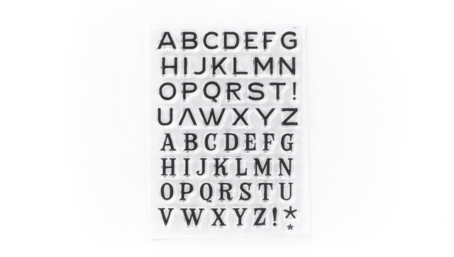 Alphas Are Awesome #37 6×8 Stamp Set, 1 of 2