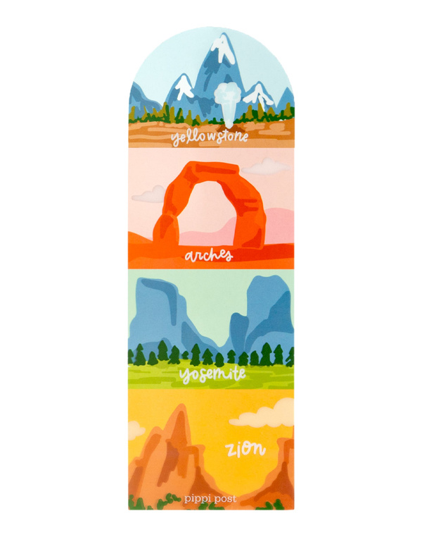 National Parks Transparent Bookmark, 5 of 5