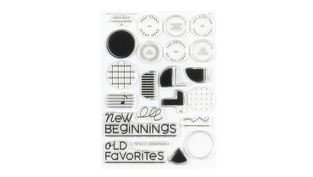 Stamp Set : 6×8 New Beginnings by Goldenwood Co, 1 of 7
