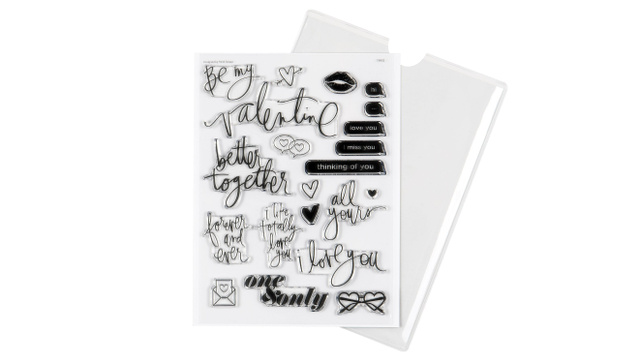 Stamp Set : 6×8 Be My Valentine, 1 of 5