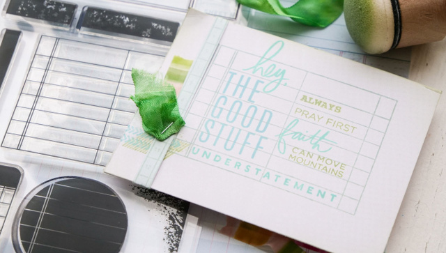 Stamp Set : 6×8 Charts and Grids, 5 of 6