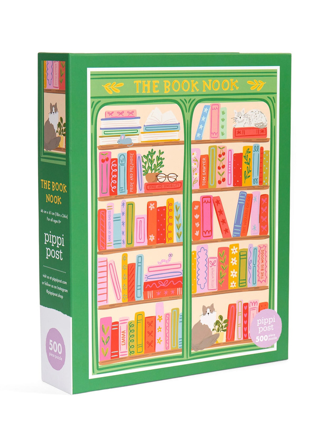 The Book Nook - 500 Piece Jigsaw Puzzle, 1 of 8