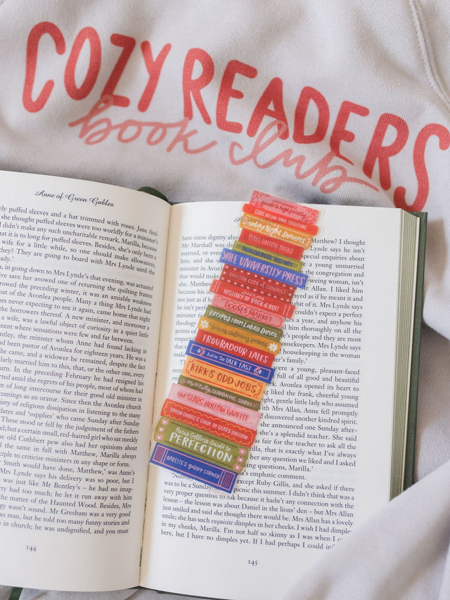 Stars Hollow Book Stack Bookmark, 3 of 5