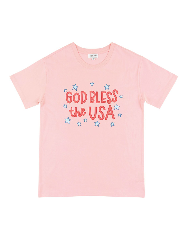 God Bless The USA Tee - Blossom, 3 of 3