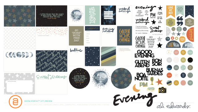 Evening Digital Story Kit™, 1 of 1