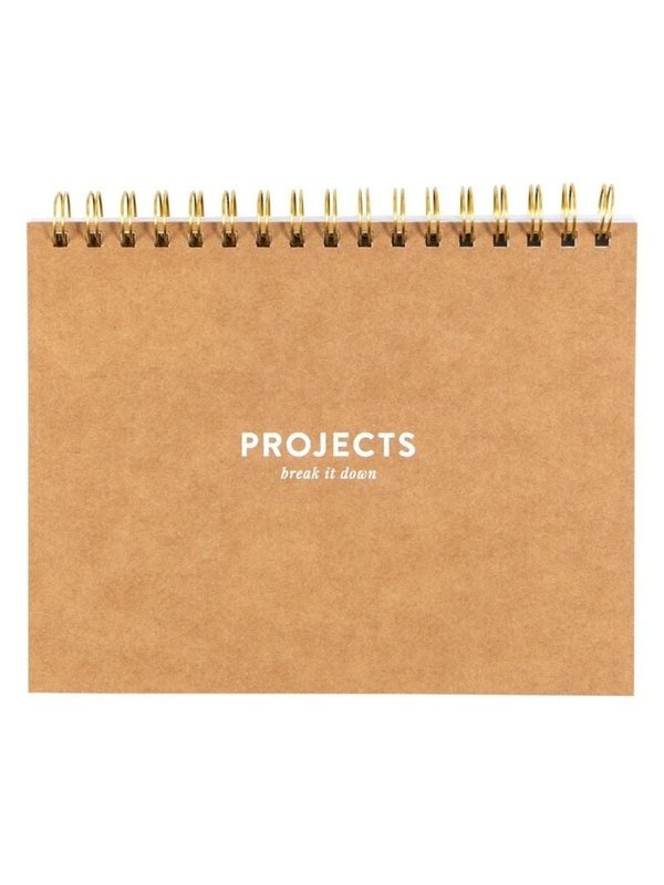 Undated Spiral Project Planner, 1 of 4