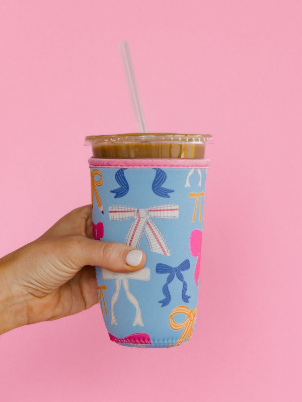 Coquette Classroom Bows Teacher-Inspired Drink Sleeve, 1 of 6