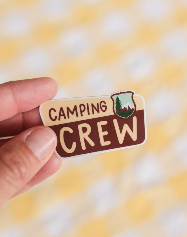 Camping Crew Decal Sticker, 2 of 4