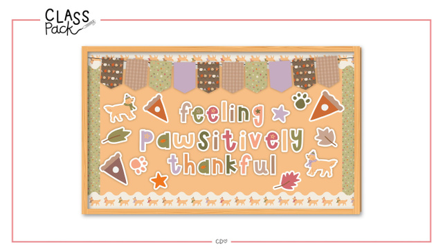 Pawsitively Thankful Digital Class Pack, 1 of 8