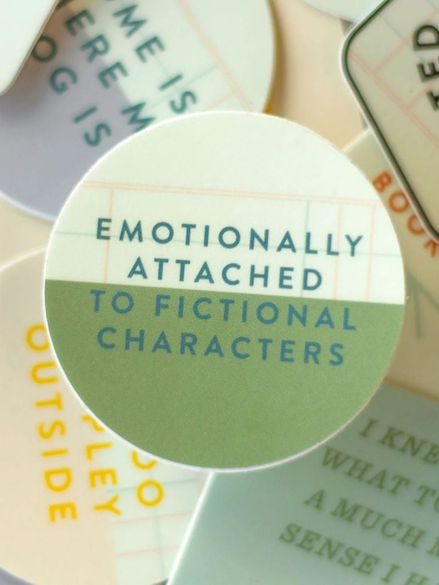 Emotionally Attached Decal Sticker, 2 of 2