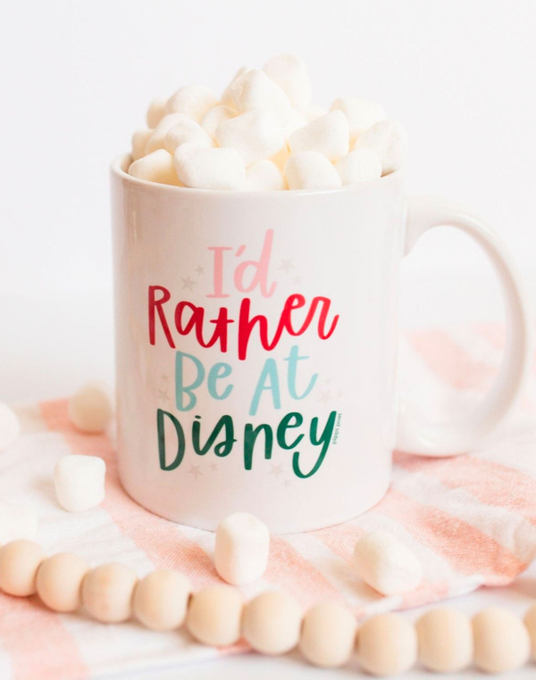 I'd Rather Medium Ceramic Mug, 1 of 3