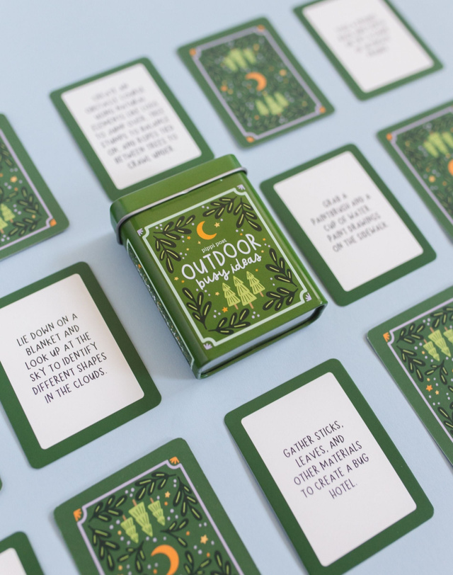 Outdoor Busy Ideas - Deck of Cards + Storage Tin, 3 of 6