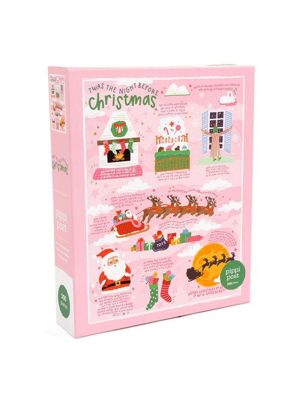 Twas The Night Before Christmas - 500 Piece Jigsaw Puzzle, 1 of 5
