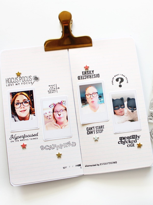 Stamp Set : 4×6 Scattered by Goldenwood Co, 3 of 5