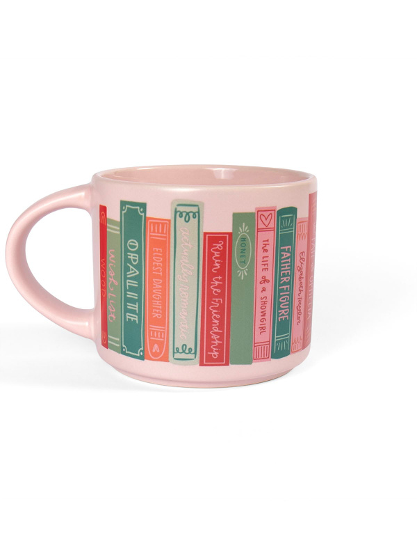 Life of a Book Girl Large Ceramic Mug , 1 of 4