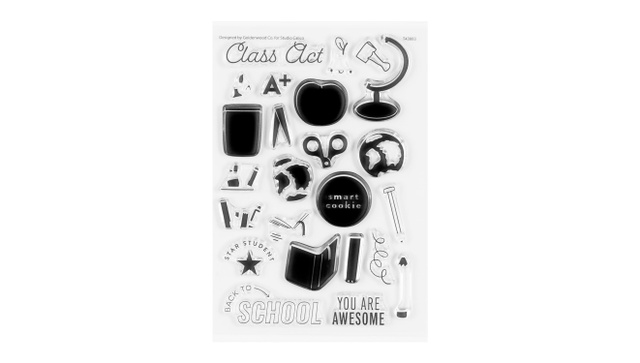 Stamp Set : 4×6 Back To School by Goldenwood Co, 1 of 3
