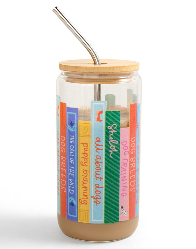 Dog Books Glass Can, 3 of 5