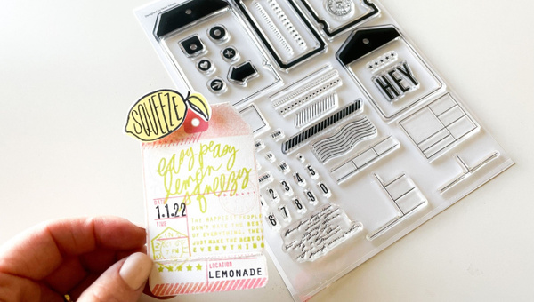 Stamp Set : 6×8 Tag Basics, 2 of 5