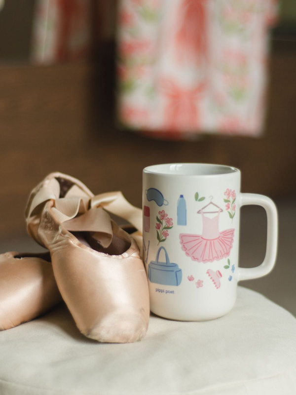 Dance Life Essentials Tall Ceramic Coffee Mug, 1 of 5