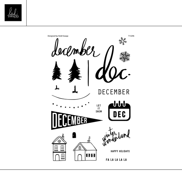 Digital 4×6 December Stamp, 1 of 1