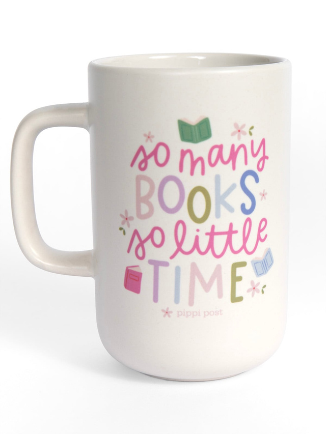 So Many Books So Little Time Tall Ceramic Coffee Mug, 4 of 4