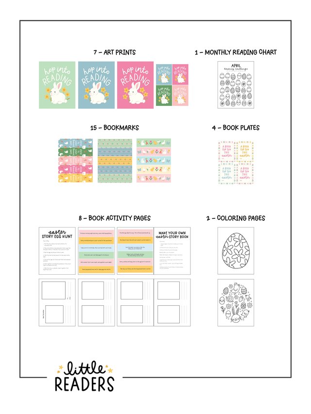 Hop Into Reading Little Readers Digital Bundle, 2 of 3