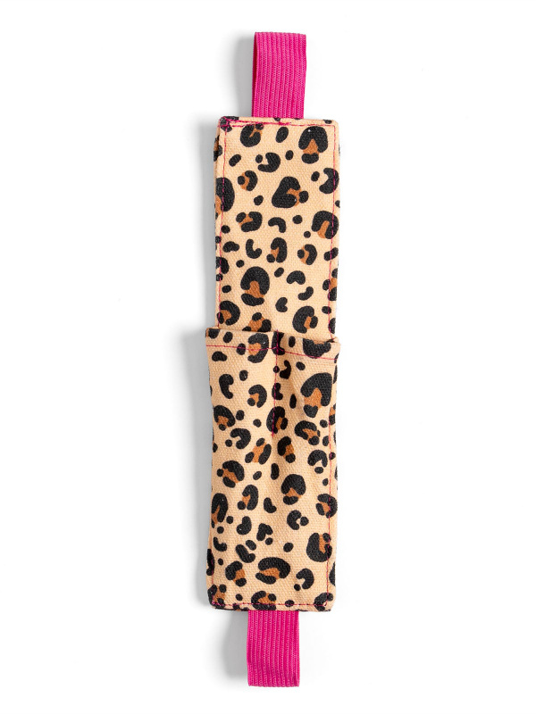 Leopard Print Pen Pouch – Elastic Notebook Pen Holder, 1 of 3
