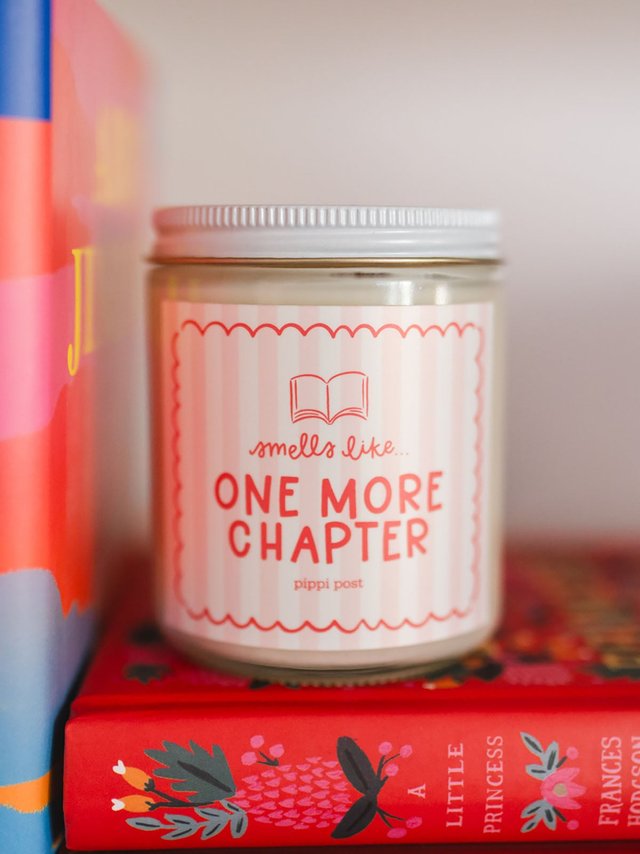 One More Chapter Scented Soy Hand-Poured Candle, 1 of 6