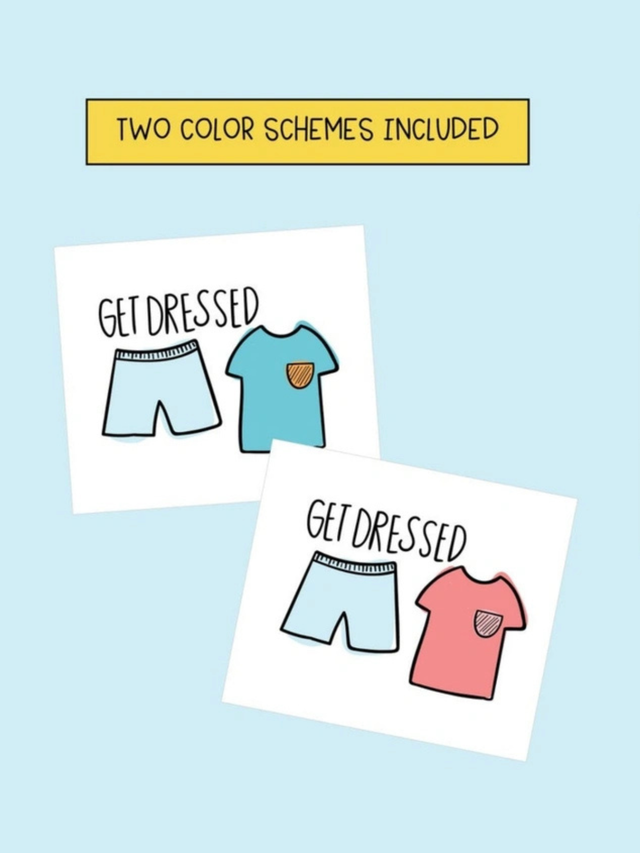 Kids Chore Chart Digital - Morning, Afternoon, and Evening Chore Cards, 2 of 4