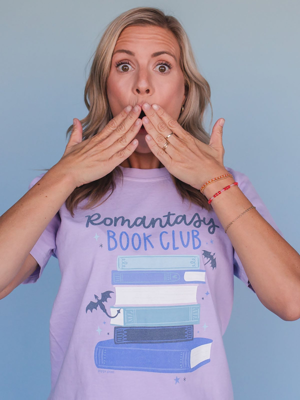 Romantasy Reader Book Club Tee - Orchid, 1 of 4