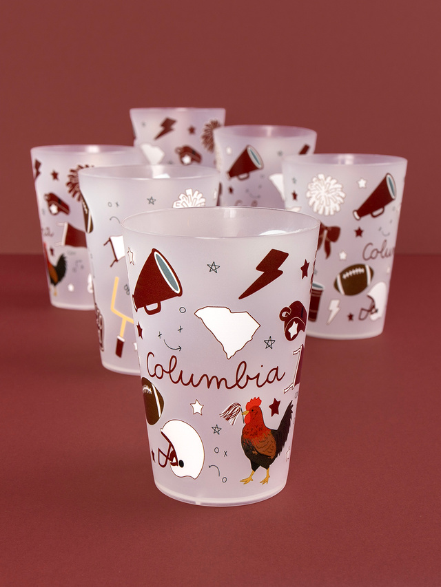 Columbia Football Game Day 16oz Stadium Cups, 1 of 3