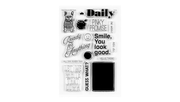 Stamp Set : 4×6 Daily Stories, 1 of 2