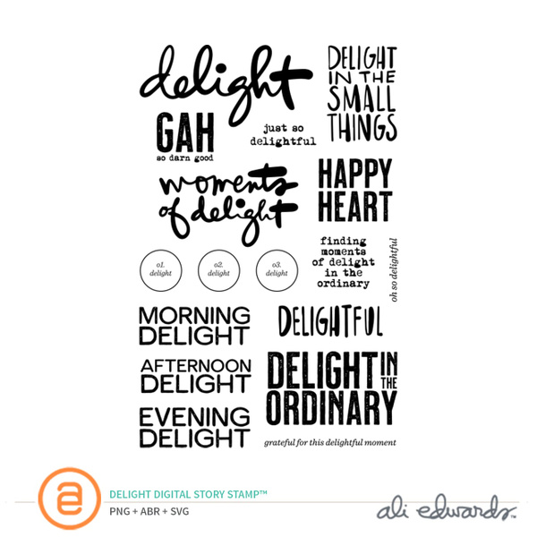 Delight Digital Story Stamp™ , 1 of 1