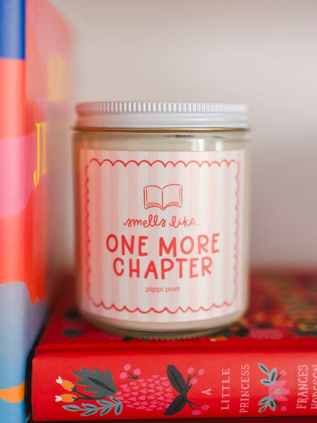 One More Chapter Scented Soy Hand-Poured Candle, 1 of 6
