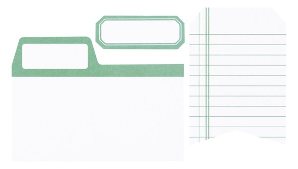 Color Collective Tab Notepad - Lagoon, 1 of 4