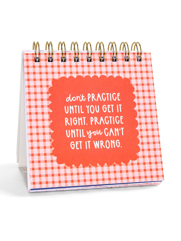 52 Weeks of Encouragement for Dancers - Desk Flip Calendar, 5 of 6