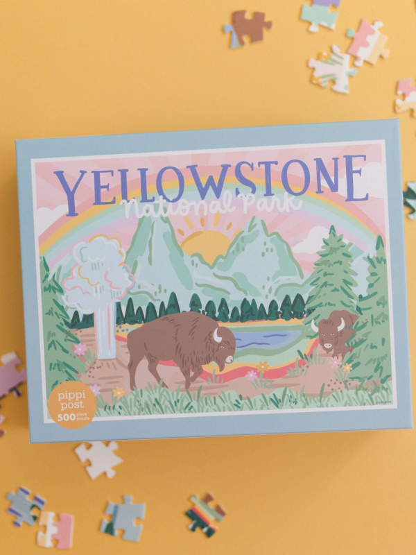 Yellowstone National Park - 500 Piece Jigsaw Puzzle, 3 of 7