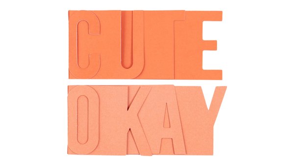 Color Collective Word Stacks - Creamsicle, 1 of 3