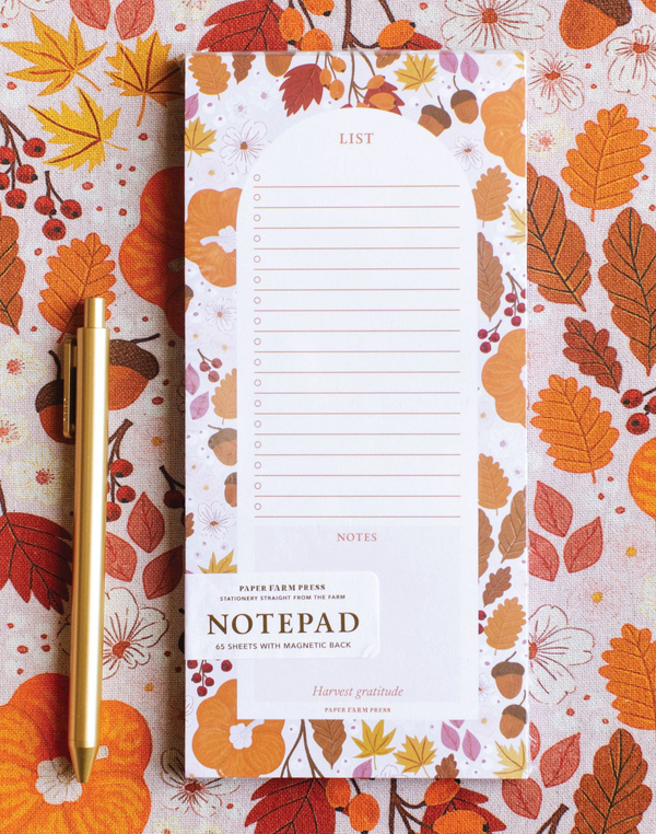 Pumpkin Patch Notepad, 2 of 2