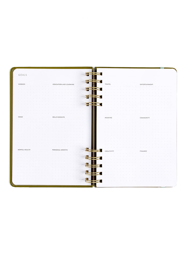 Green Spiral Planner - 2027 Calendar Year, 3 of 7