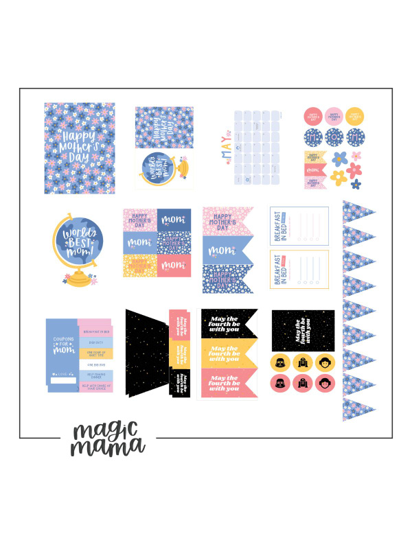 Happy Mother's Day Digital Bundle, 1 of 2