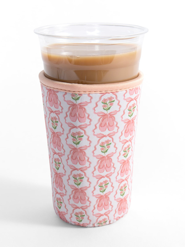 Ballet Slippers & Florals Dance Drink Sleeve, 3 of 4