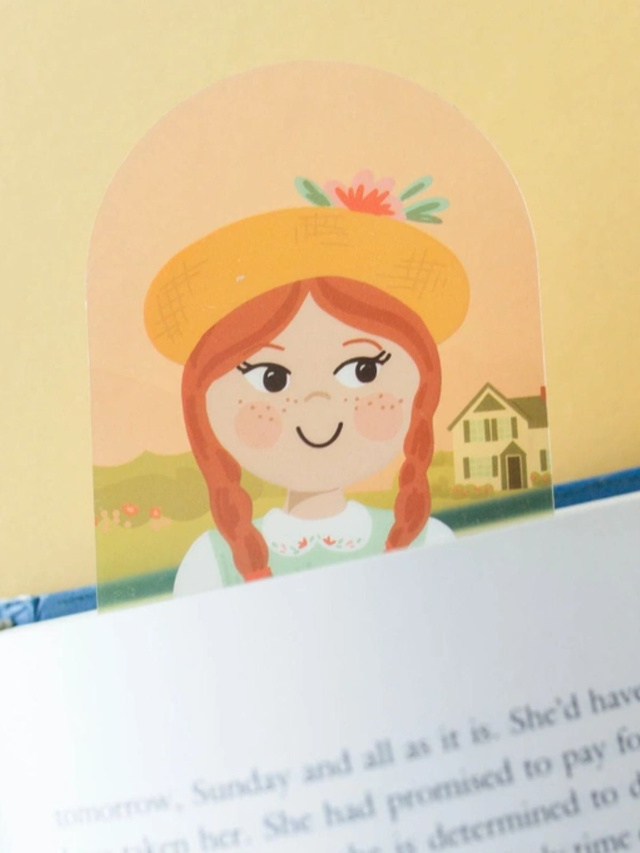 Anne of Green Gables Anne Shirley Transparent Bookmark, 2 of 3