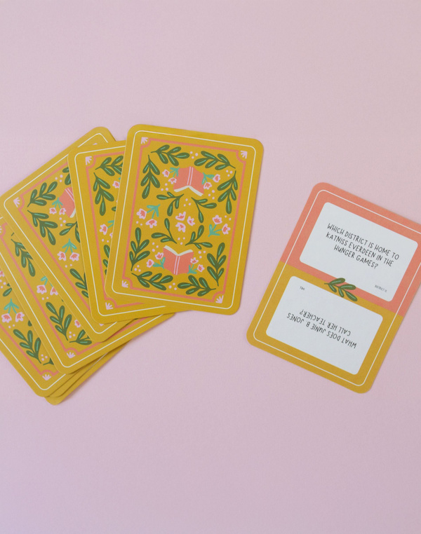 Book Trivia Card Game, 4 of 7