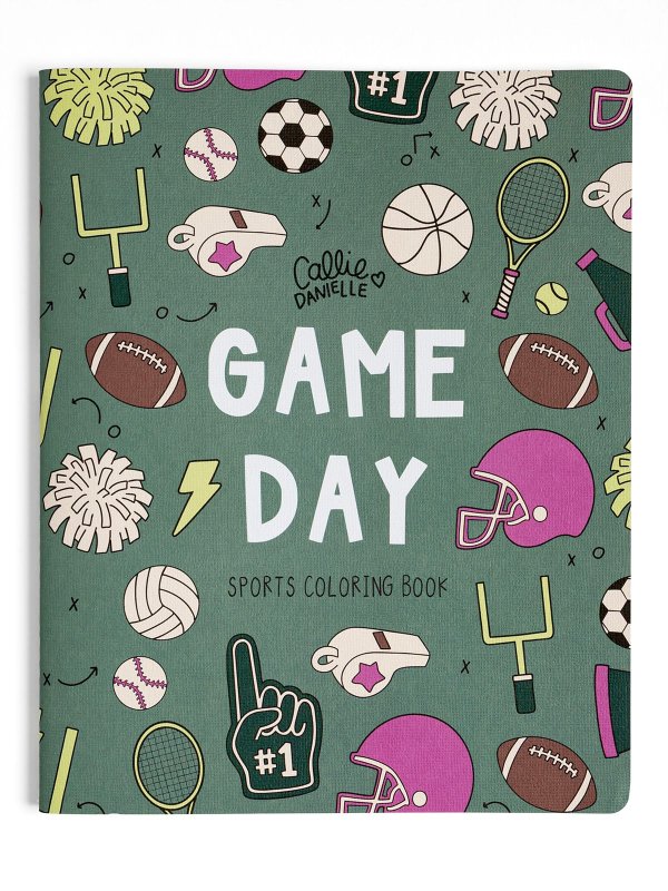 Game Day Sports-Themed Coloring Book, 1 of 6